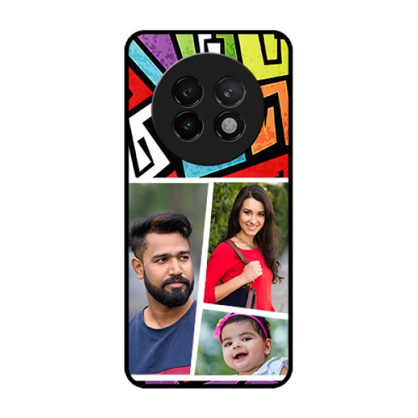 Realme 13 Plus 5G Custom Glass Phone CaseGraffiti Pattern Design