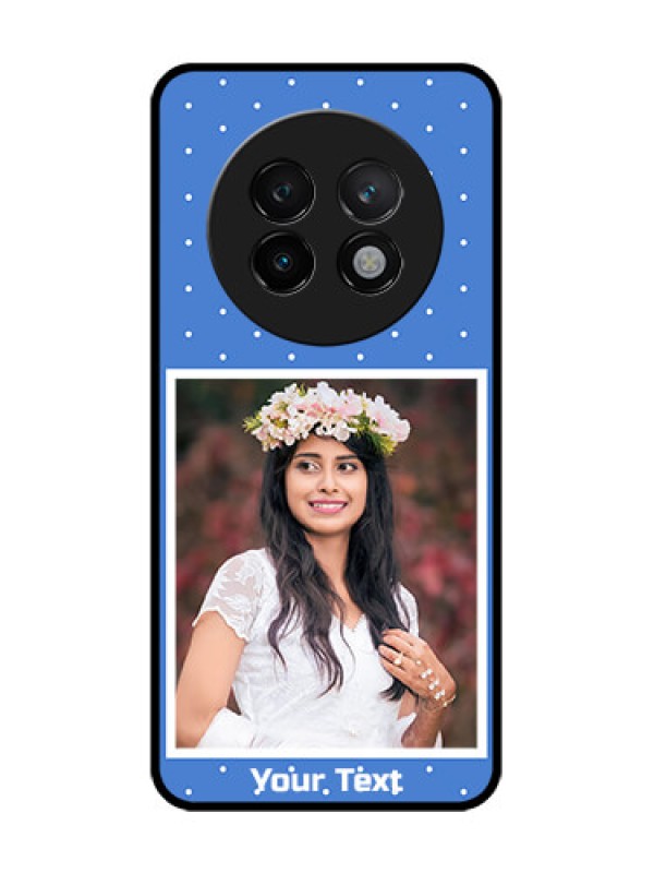 Custom Realme 13 Plus 5G Custom Glass Phone CasePolka Dots Design