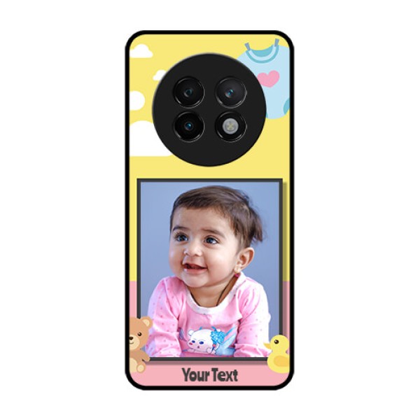 Realme 13 Plus 5G Custom Glass Phone CaseKids 2 Color Design