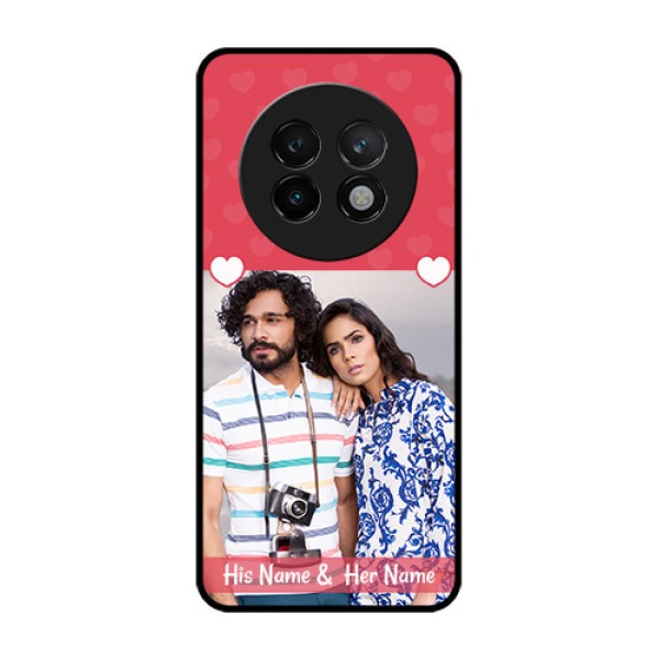 Realme 13 Plus 5G Custom Glass Phone CaseSimple Love Design