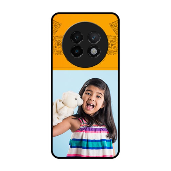 Realme 13 Plus 5G Custom Glass Phone CasePhoto Wedding Design