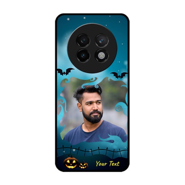 Realme 13 Plus 5G Custom Glass Phone CaseHalloween Frame Design