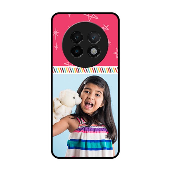 Realme 13 Plus 5G Custom Glass Phone CaseLine Art Design