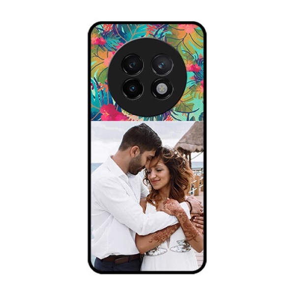 Realme 13 Plus 5G Custom Glass Phone CaseWatercolor Floral Design Realme 13 Plus 5G Custom Glass Phone CaseWatercolor Floral Design