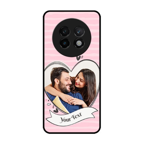 Realme 13 Plus 5G Custom Glass Phone CaseVintage Heart Design