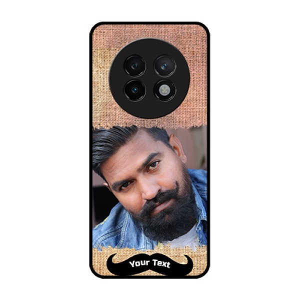 Realme 13 Plus 5G Custom Glass Phone CaseWith Texture Design
