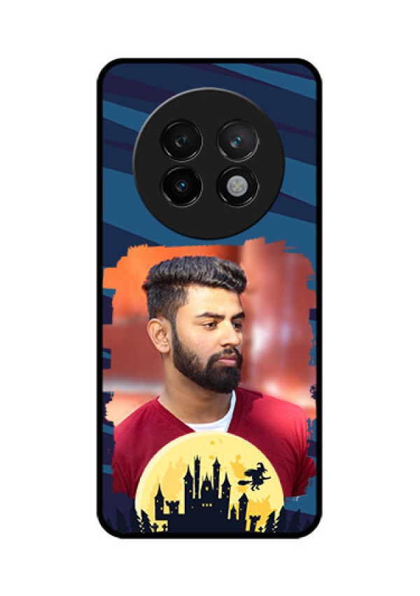 Realme 13 Plus 5G Custom Glass Phone CaseHalloween Witch Design