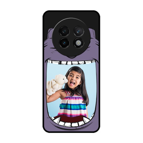 Realme 13 Plus 5G Custom Glass Phone CaseAngry Monster Design