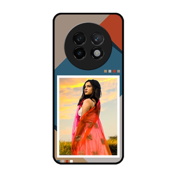 Realme 13 Plus 5G Custom Glass Phone CaseRetro Color Pallet Design Realme 13 Plus 5G Custom Glass Phone CaseRetro Color Pallet Design