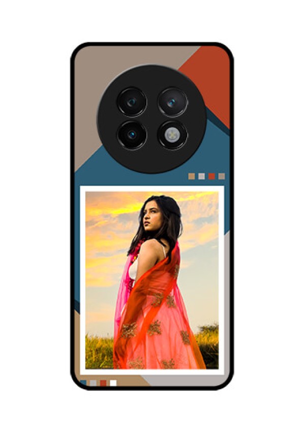 Realme 13 Plus 5G Custom Glass Phone CaseRetro Color Pallet Design