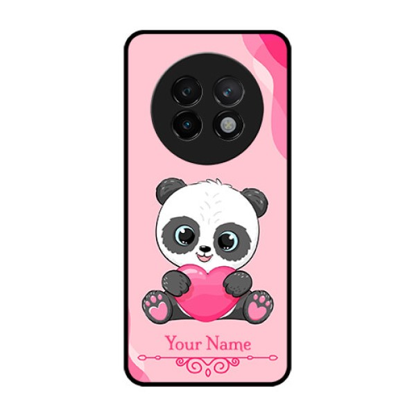 Realme 13 Plus 5G Custom Glass Phone CaseCute Panda Design
