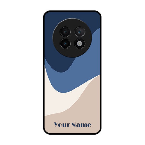 Realme 13 Plus 5G Custom Glass Phone CaseAbstract Drip Art Design