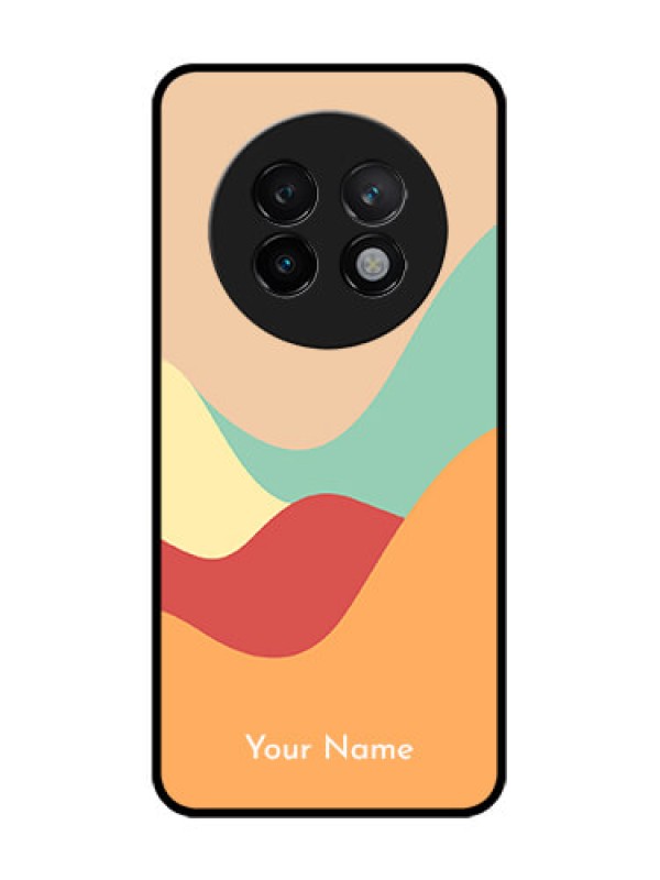 Custom Realme 13 Plus 5G Custom Glass Phone CaseOcean Waves Multi - Colour Design