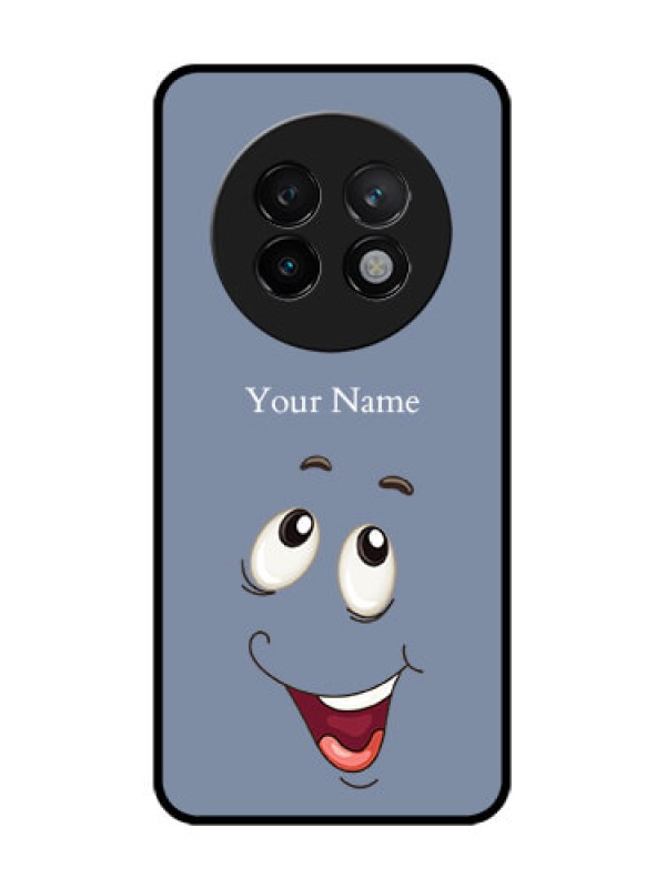 Custom Realme 13 Plus 5G Custom Glass Phone CaseLaughing Cartoon Face Design