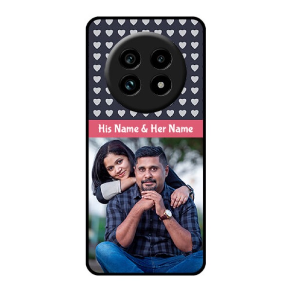 Realme 13 Pro 5G Custom Glass Phone Case - Love Symbols Design