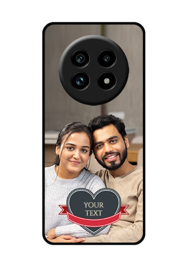Realme 13 Pro 5G Custom Glass Phone Case - Just Married Couple Design