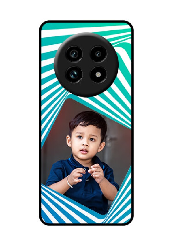 Realme 13 Pro 5G Custom Glass Phone Case - Abstract Spiral Design