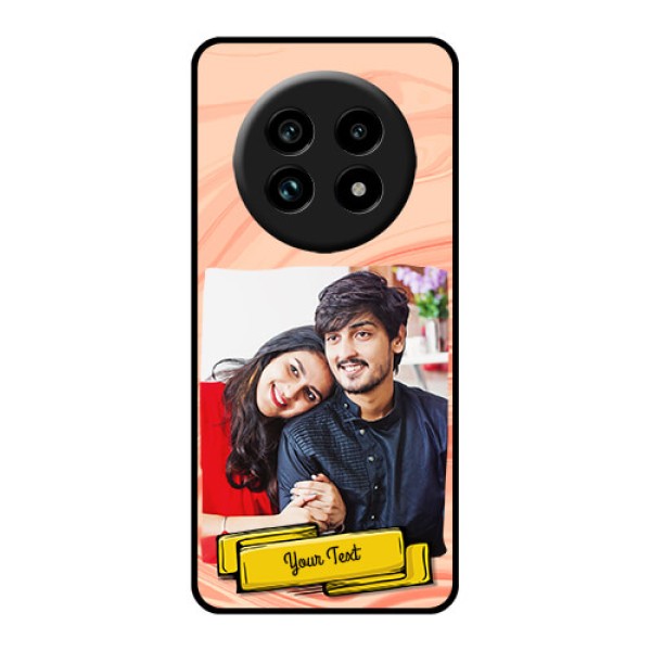 Realme 13 Pro 5G Custom Glass Phone Case - Marble Texture Design