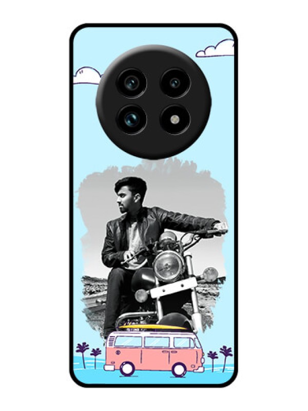 Custom Realme 13 Pro 5G Custom Glass Phone Case - Travel and Adventure Design