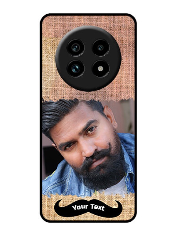 Custom Realme 13 Pro 5G Custom Glass Phone Case - With Texture Design