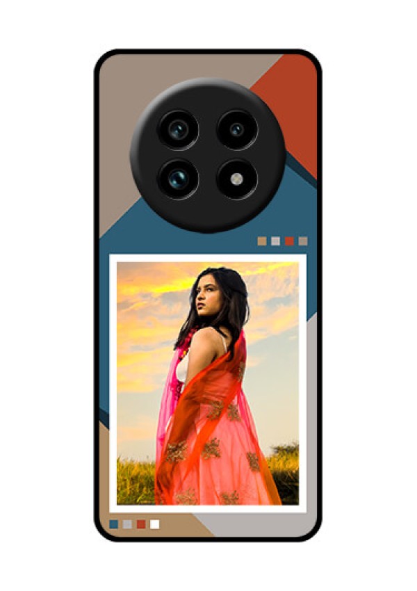 Realme 13 Pro 5G Custom Glass Phone Case - Retro Color Pallet Design