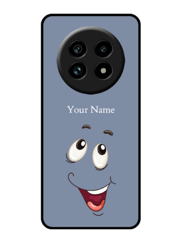 Custom Realme 13 Pro 5G Custom Glass Phone Case - Laughing Cartoon Face Design