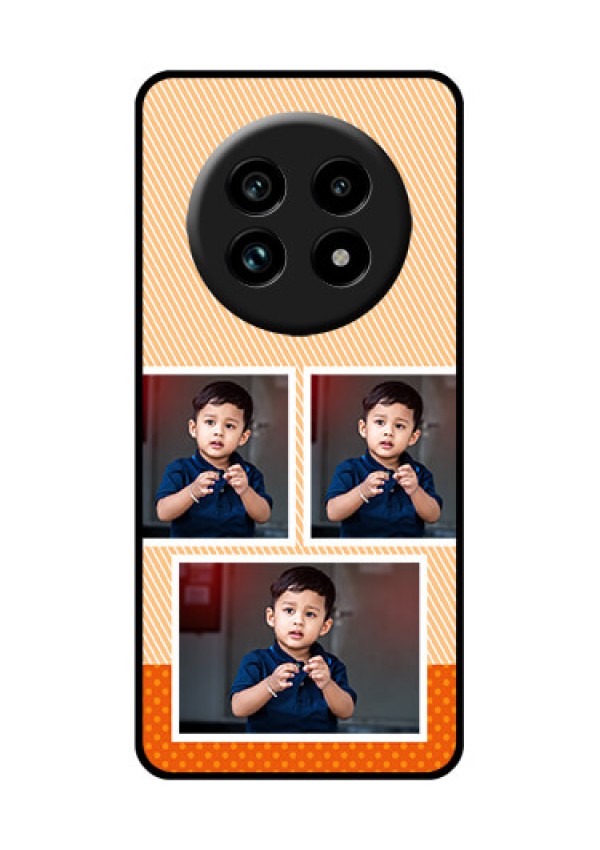 Realme 13 Pro Plus 5G Custom Glass Phone Case - Bulk Photos Upload Design