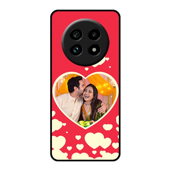 Realme 13 Pro Plus 5G Custom Glass Phone Case - Love Symbols Phone Cover Design
