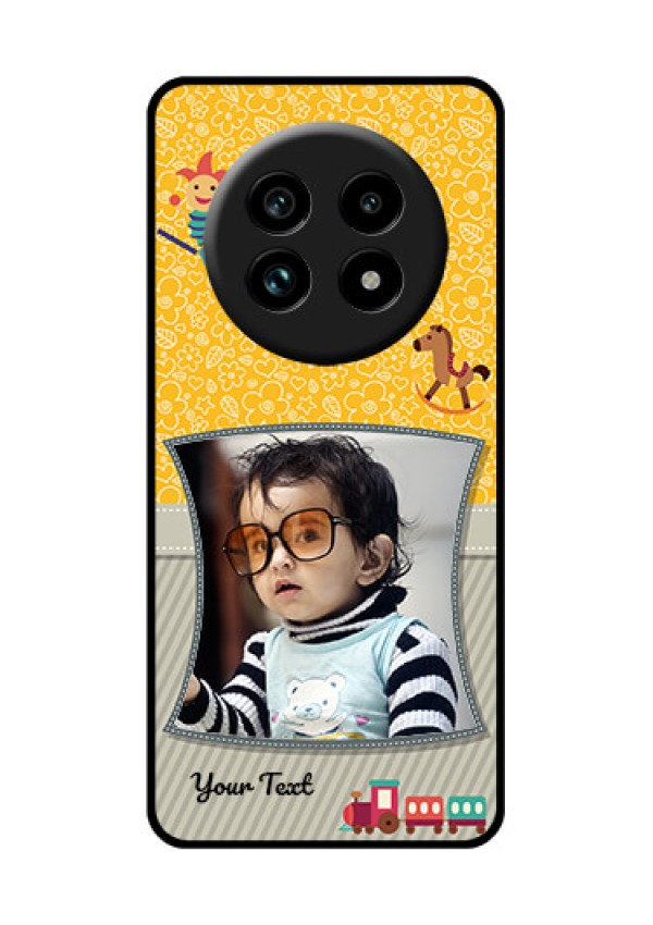 Realme 13 Pro Plus 5G Custom Glass Phone Case - Baby Picture Upload Design