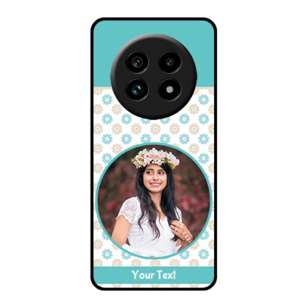Realme 13 Pro Plus 5G Custom Glass Phone Case - Beautiful Flowers Design