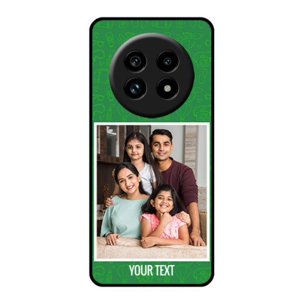 Realme 13 Pro Plus 5G Custom Glass Phone Case - Picture Upload Design