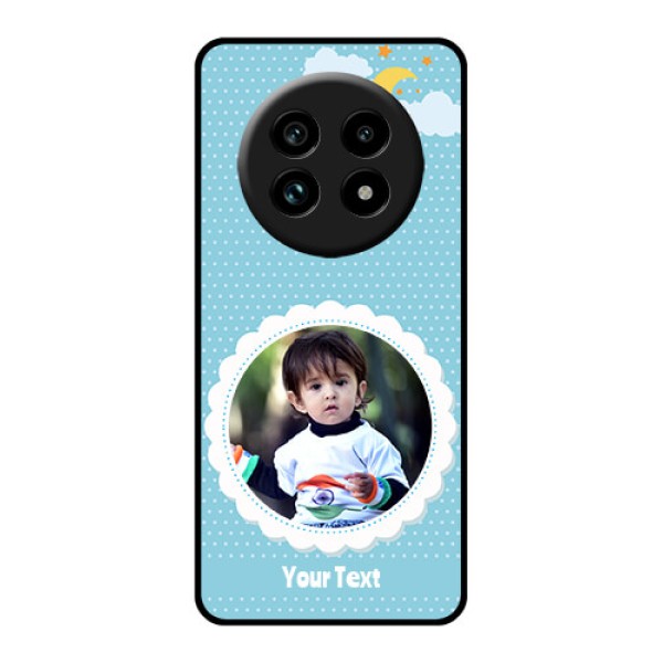 Realme 13 Pro Plus 5G Custom Glass Phone Case - Violet Pattern Design