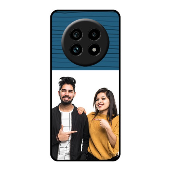 Realme 13 Pro Plus 5G Custom Glass Phone Case - Blue Pattern Cover Design