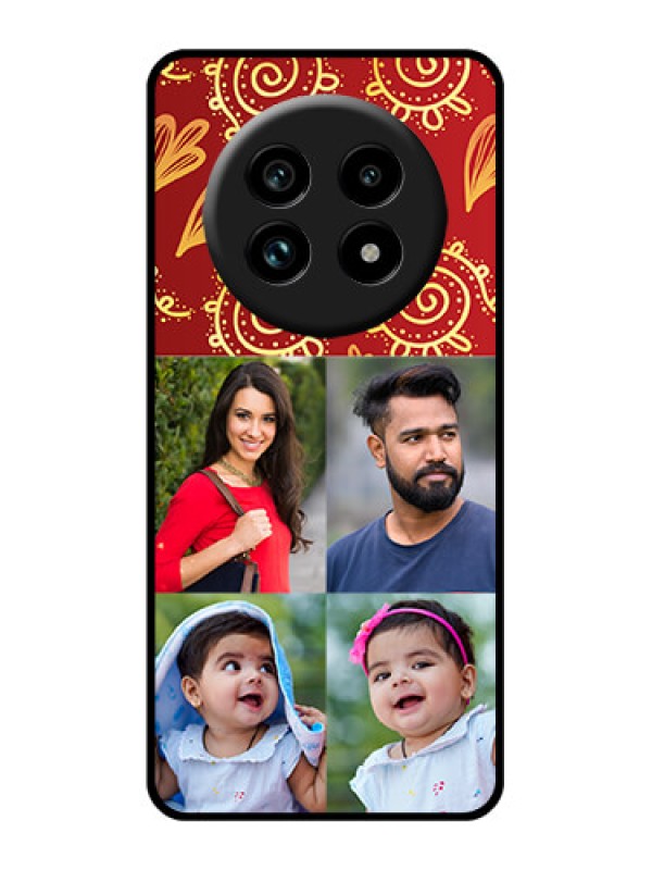 Custom Realme 13 Pro Plus 5G Custom Glass Phone Case - 4 Image Traditional Design