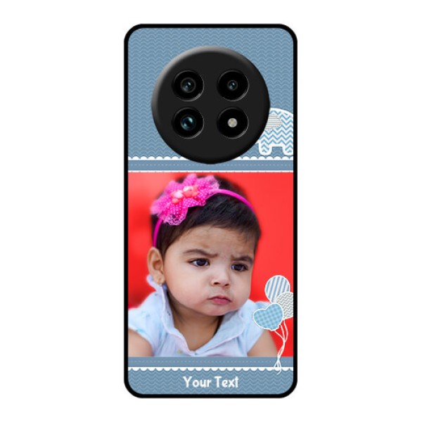 Realme 13 Pro Plus 5G Custom Glass Phone Case - With Kids Pattern Design Realme 13 Pro Plus 5G Custom Glass Phone Case - With Kids Pattern Design