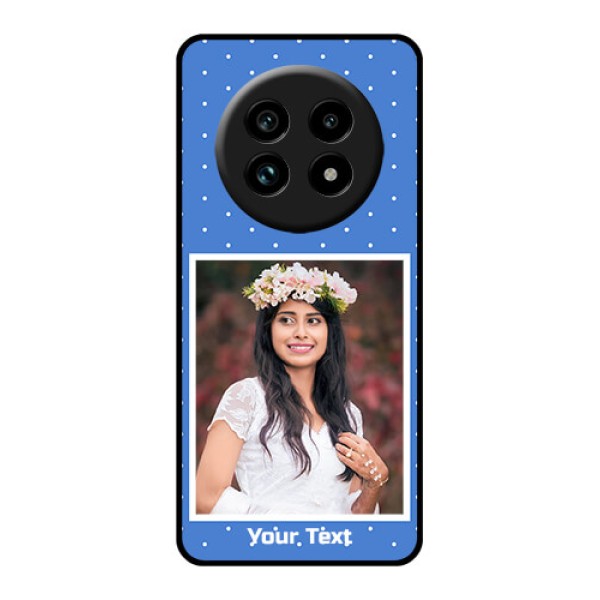Realme 13 Pro Plus 5G Custom Glass Phone Case - Polka Dots Design
