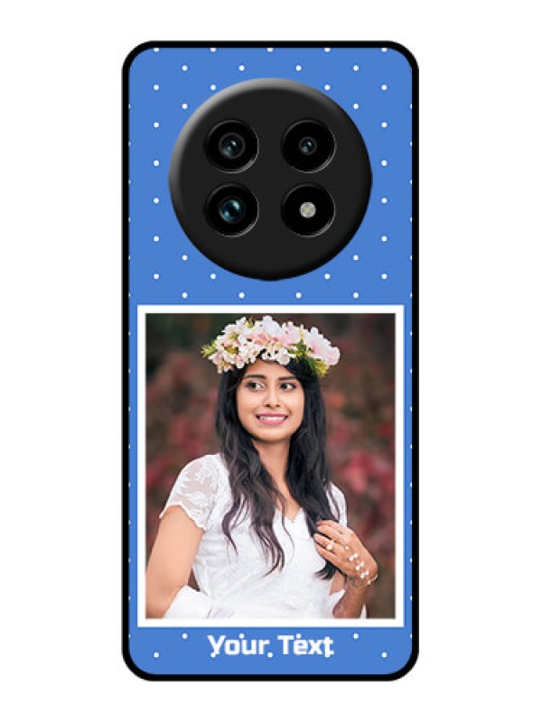 Custom Realme 13 Pro Plus 5G Custom Glass Phone Case - Polka Dots Design