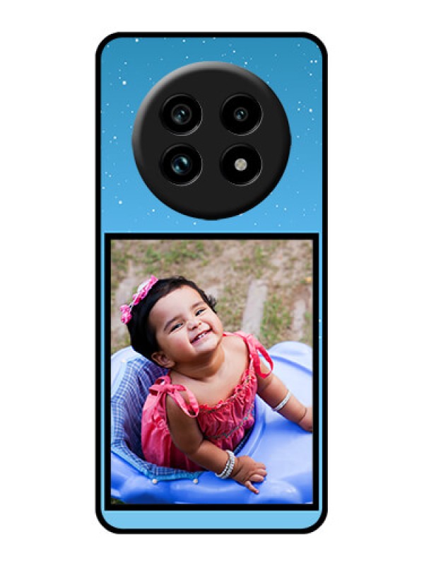 Custom Realme 13 Pro Plus 5G Custom Glass Phone Case - Wave Pattern Colorful Design