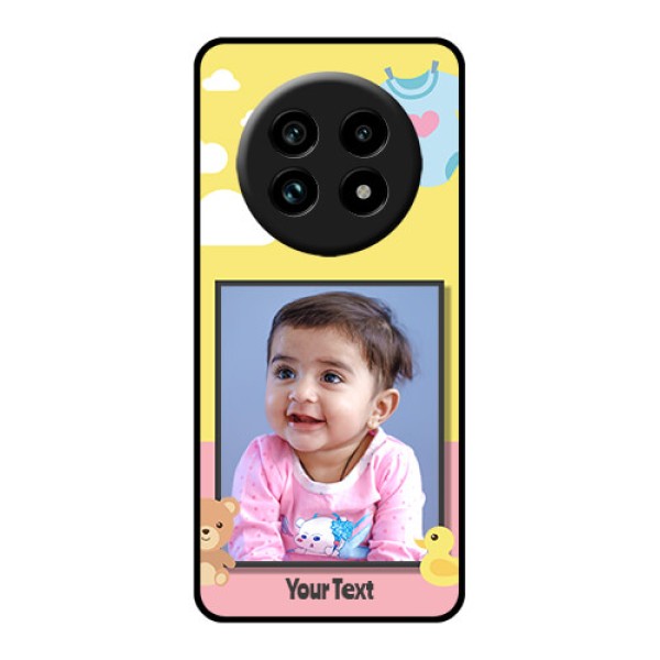 Realme 13 Pro Plus 5G Custom Glass Phone Case - Kids 2 Color Design