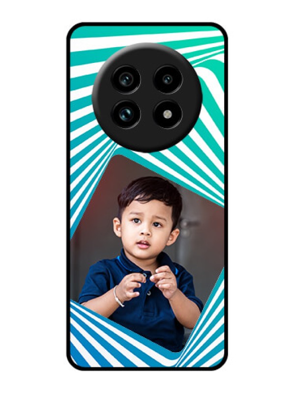 Custom Realme 13 Pro Plus 5G Custom Glass Phone Case - Abstract Spiral Design