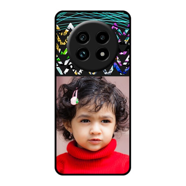 Realme 13 Pro Plus 5G Custom Glass Phone Case - Neon Abstract Design