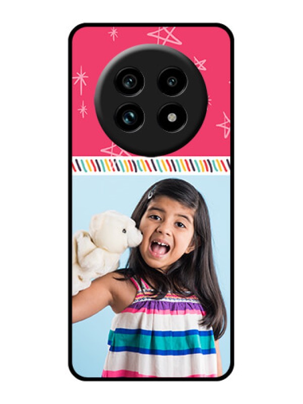 Custom Realme 13 Pro Plus 5G Custom Glass Phone Case - Line Art Design