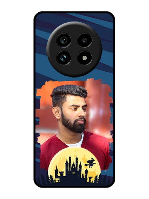 Custom Realme 13 Pro Plus 5G Custom Glass Phone Case - Halloween Witch Design