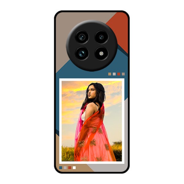 Realme 13 Pro Plus 5G Custom Glass Phone Case - Retro Color Pallet Design Realme 13 Pro Plus 5G Custom Glass Phone Case - Retro Color Pallet Design