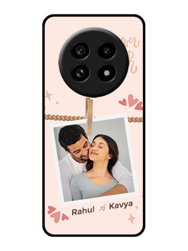 Custom Realme 13 Pro Plus 5G Custom Glass Phone Case - Forever And Ever Love Design