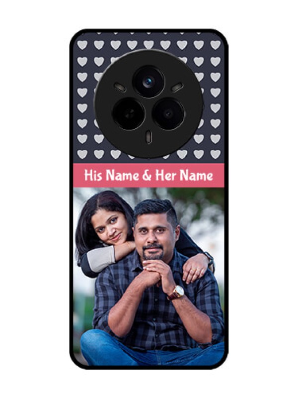 Custom Realme 14 Pro 5G Custom Glass Phone CaseLove Symbols Design