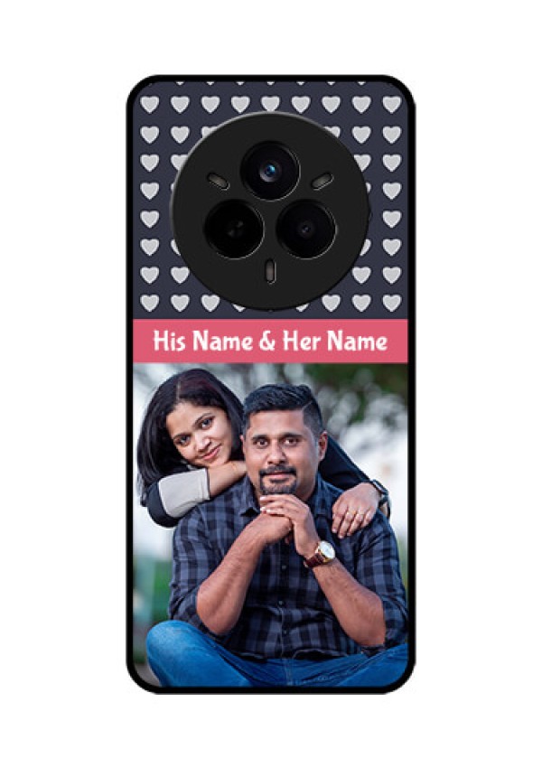Realme 14 Pro 5G Custom Glass Phone CaseLove Symbols Design