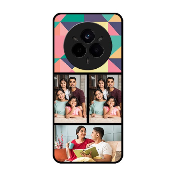 Realme 14 Pro 5G Custom Glass Phone CaseBulk Pic Upload Design