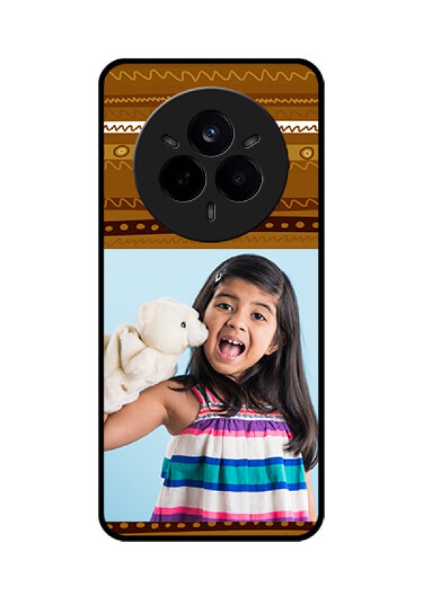 Realme 14 Pro 5G Custom Glass Phone CaseFriends Picture Upload Design
