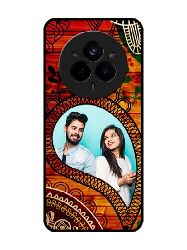 Custom Realme 14 Pro 5G Custom Glass Phone CaseAbstract Colorful Design